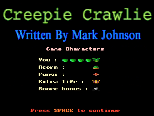 Creepie Crawlie 1 & 2 — sstitle (WOR)