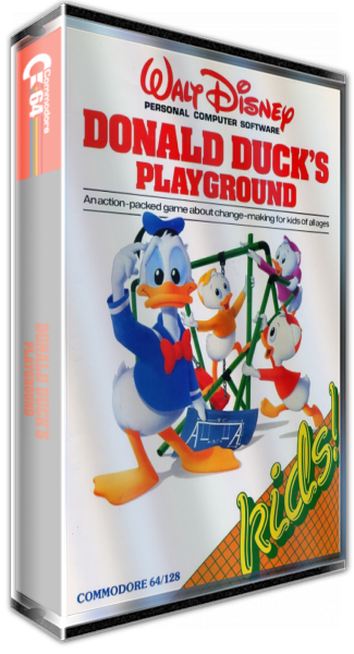 Donald Duck's Playground — box-3D (EU)