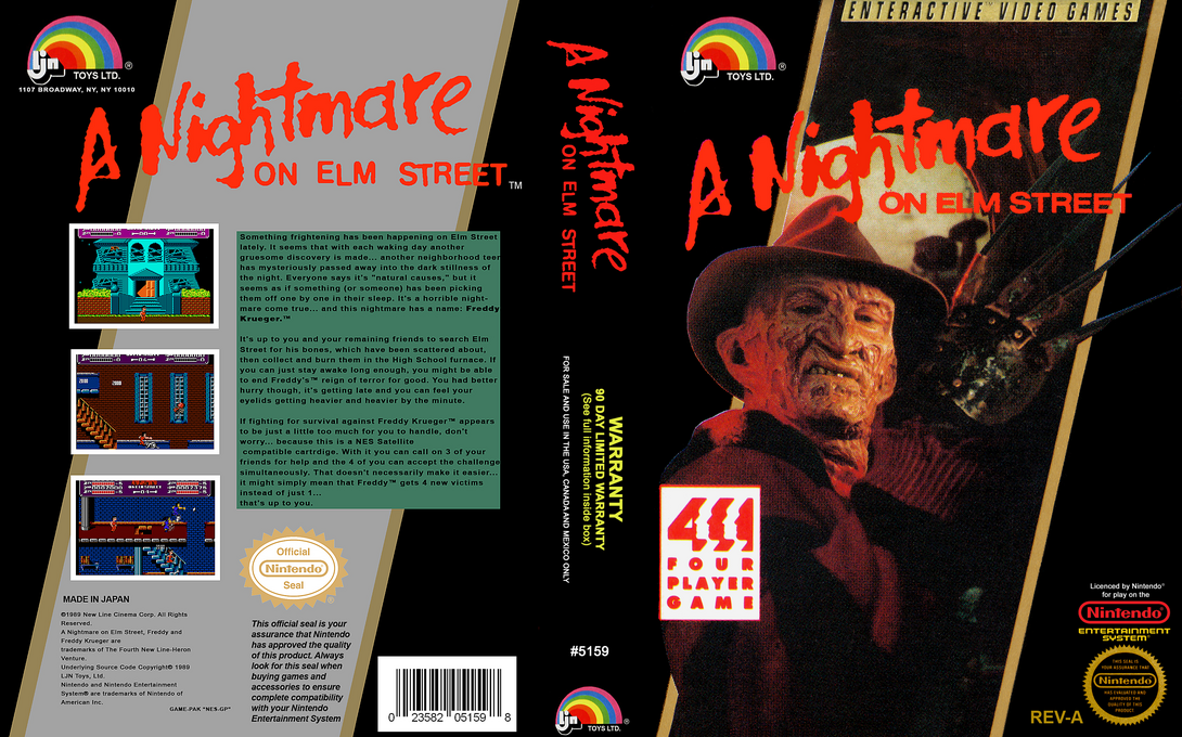 Nightmare On Elm Street, A — box-texture (US)
