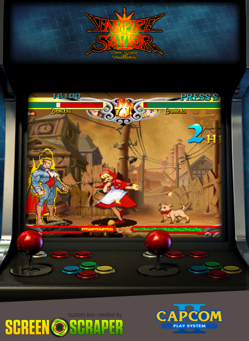 Vampire Savior: The Lord of Vampire — box-2D (SS)