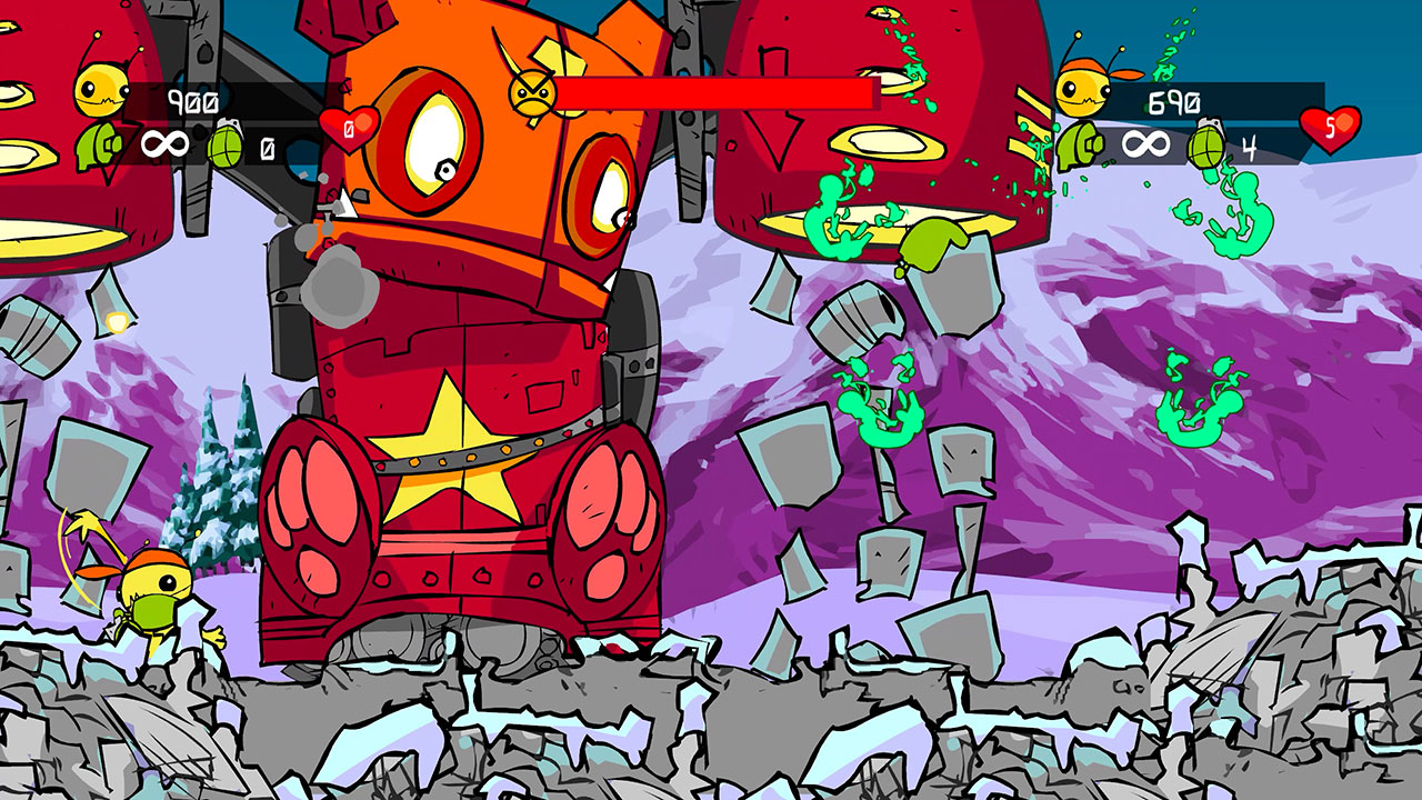 Alien Hominid HD — ss (WOR)