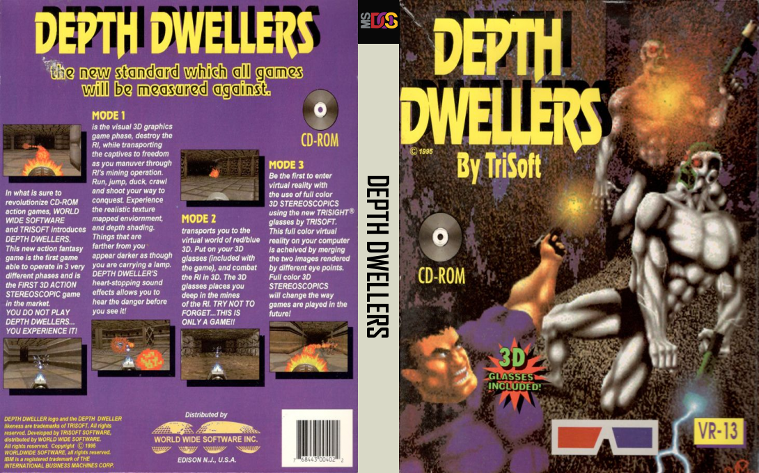 Depth Dwellers — box-texture (US)