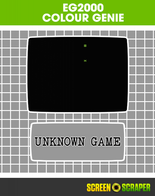 Unknown Game box art