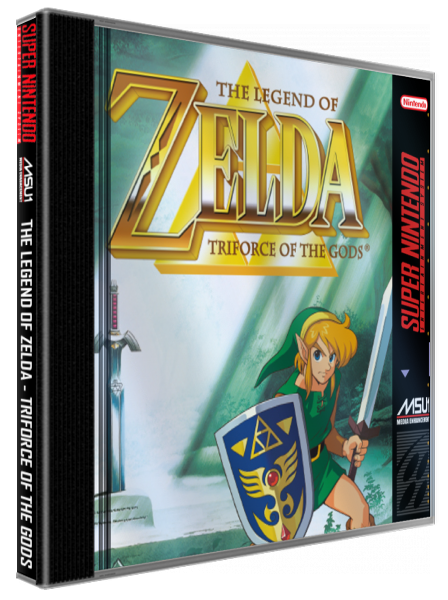 The Legend of Zelda: Triforce of the Gods — box-3D (WOR)