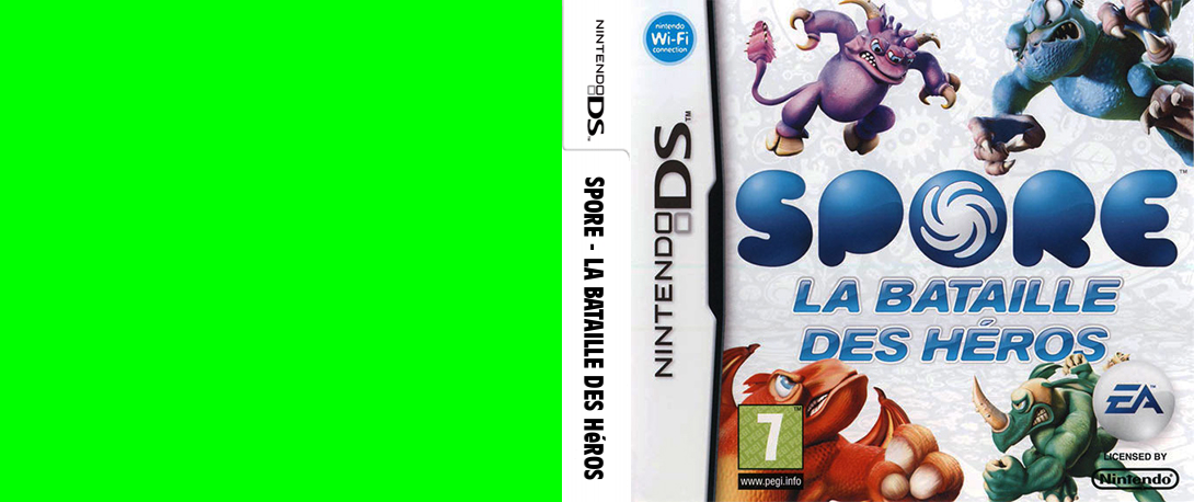 Spore Hero Arena — box-texture (FR)
