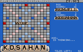 Computer Scrabble De Luxe — ss (WOR)