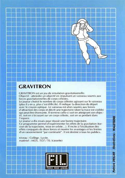 Gravitron, Valse Galactique — box-2D-back (WOR)