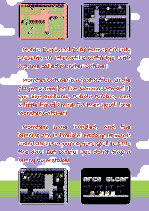 Monster Catcher — box-2D-back (WOR)