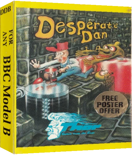 Desperate Dan's Dungeon — box-3D (EU)