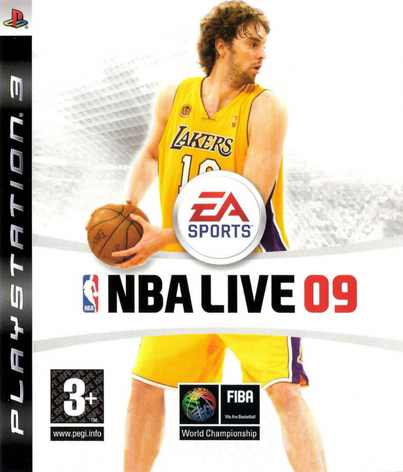 NBA Live 09 box art