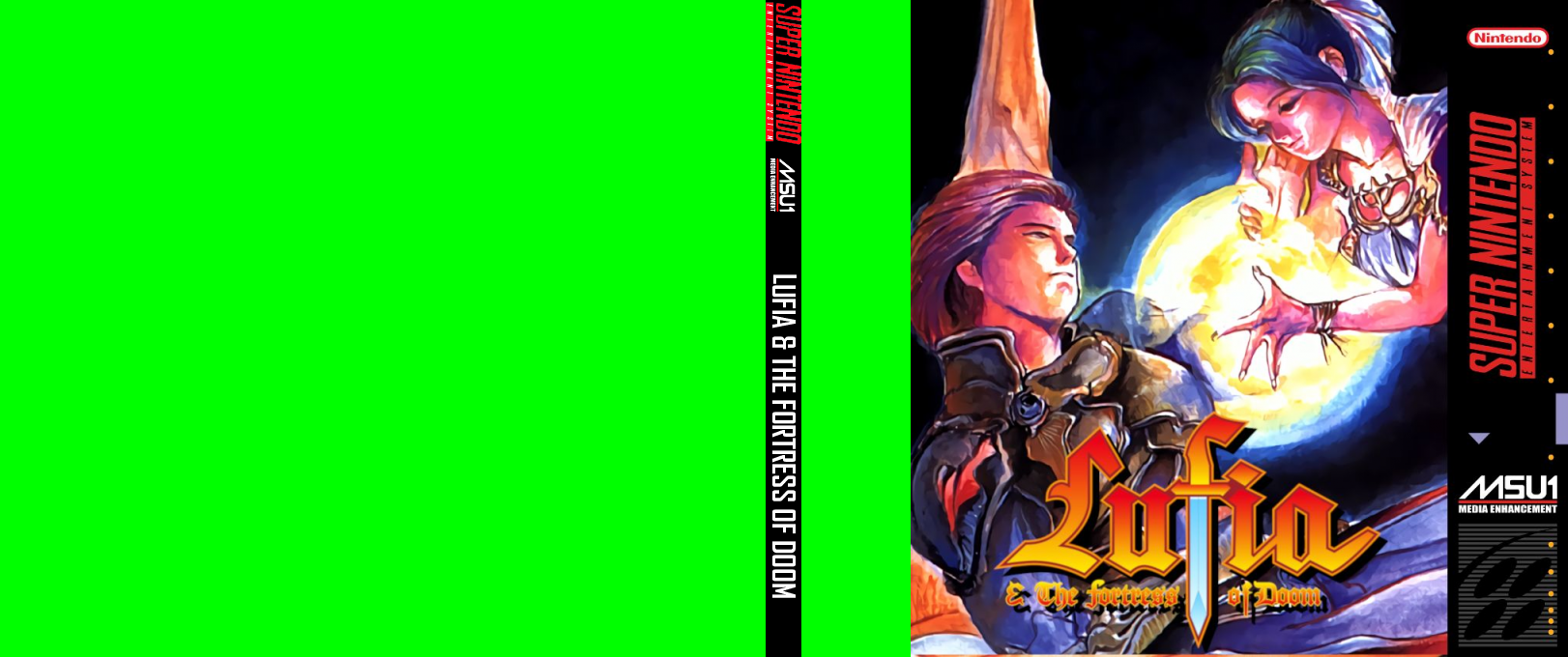 Lufia And The Fortress Of Doom — box-texture (US)