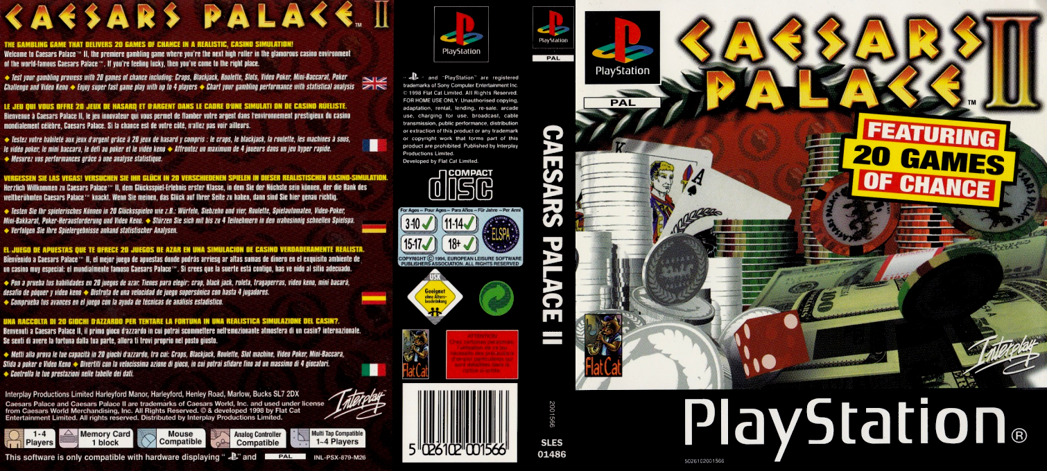 Caesars Palace 2 — box-texture (EU)