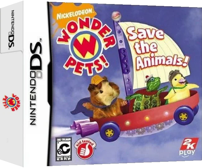 Wonder Pets! - Save the Animals! — box-3D (US)