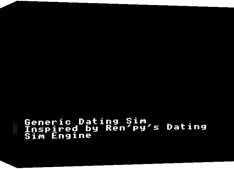 Dating Sim — box-3D (WOR)