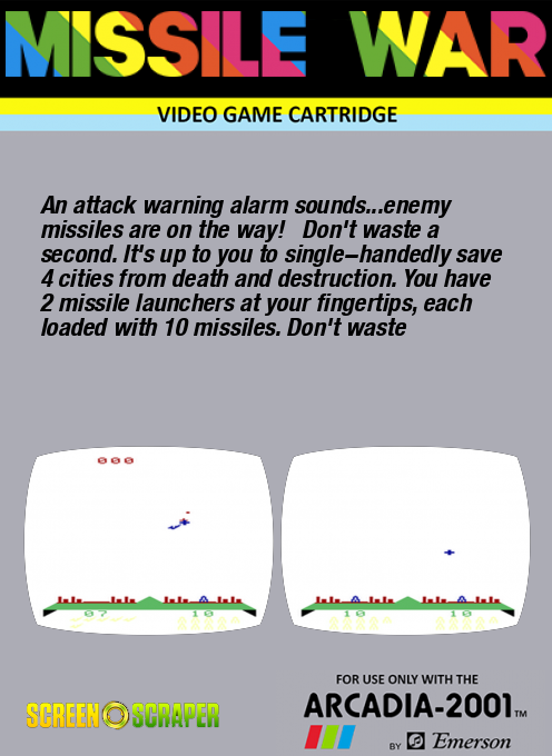 Missile War — box-2D-back (US)