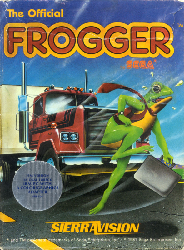 Frogger box art