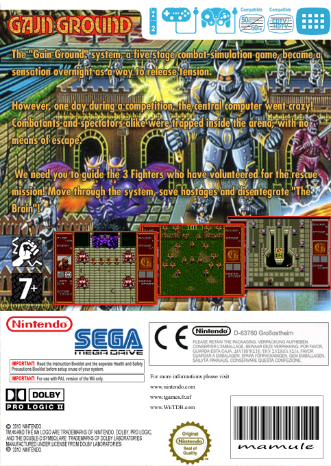 Gain Ground — box-2D-back (EU)