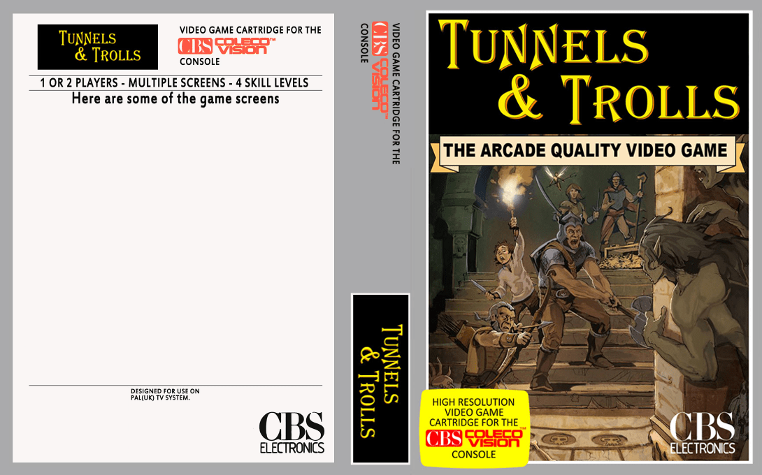 Tunnels & Trolls — box-texture (US)
