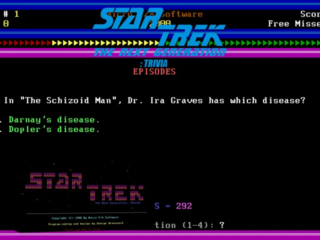 Star Trek - The Next Generation - Trivia — mixrbv2 (WOR)