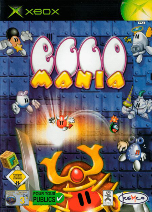 Egg Mania - Tsukande! Mawashite! Dossun Puzzle!! — box-2D (EU)
