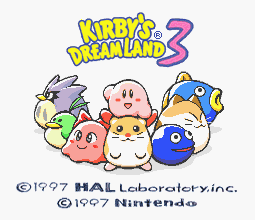 Kirby's Dream Land 3 — sstitle (WOR)