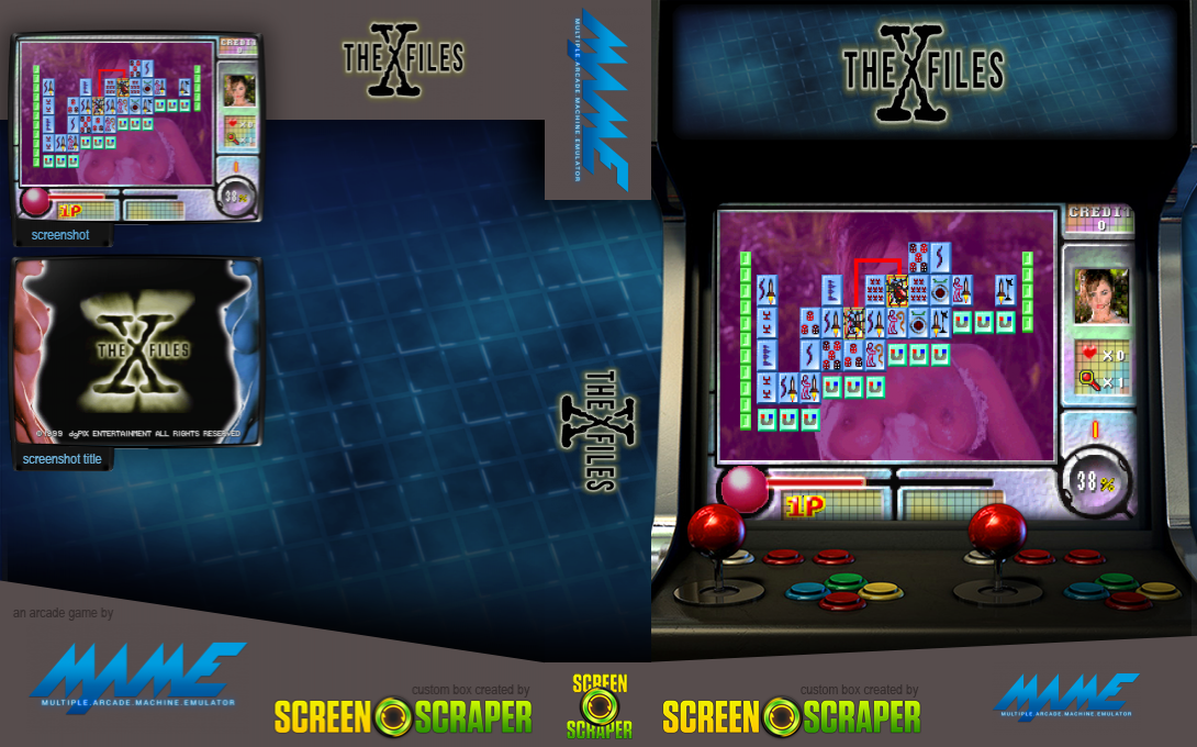 X-files, The — box-texture (SS)
