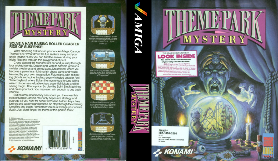 Theme Park Mystery — box-texture (US)