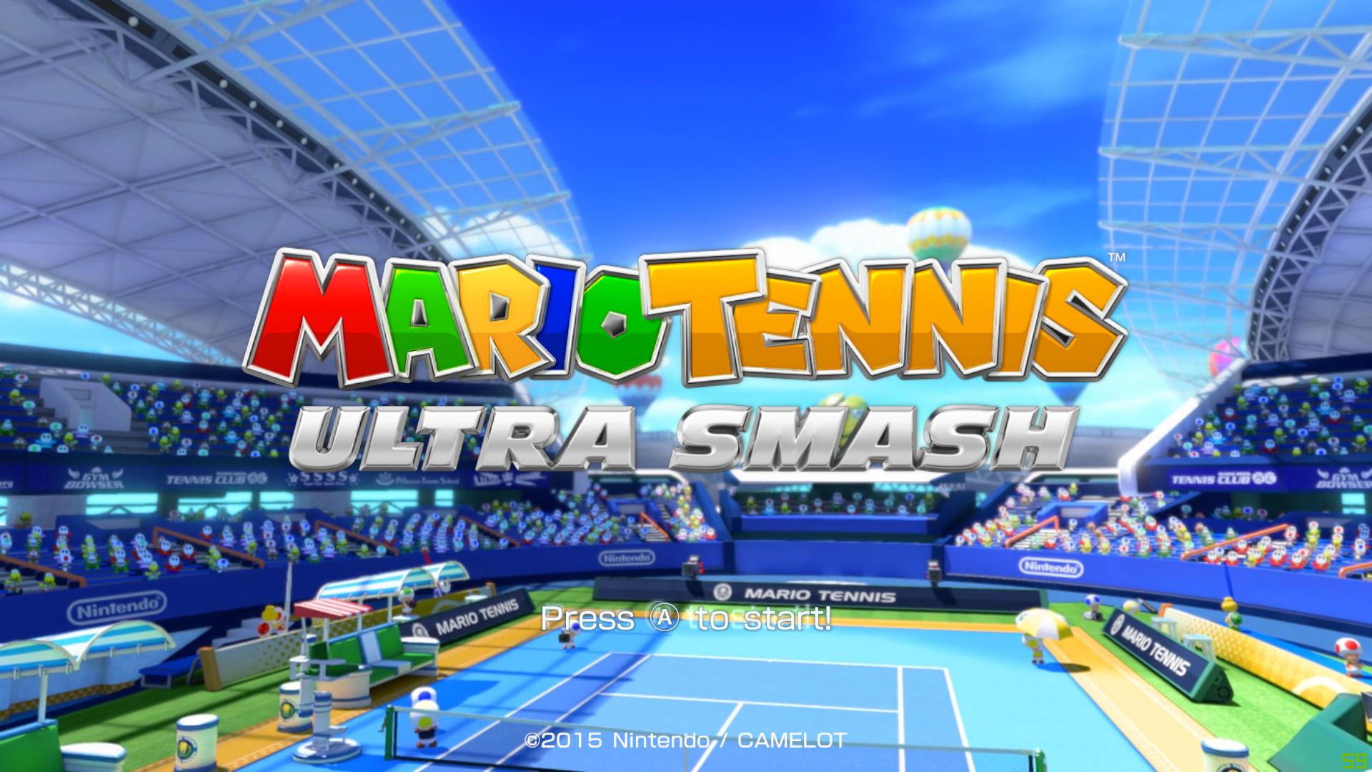 Mario Tennis - Ultra Smash — sstitle (WOR)