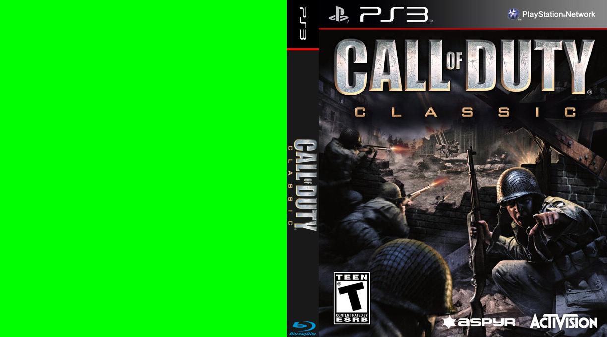 Call of Duty Classic — box-texture (US)