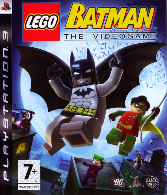 LEGO Batman - The Videogame — box-2D (EU)