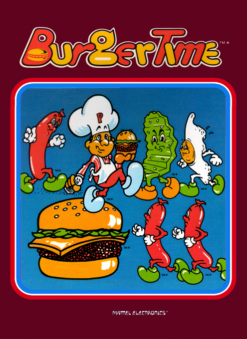 Burgertime box art
