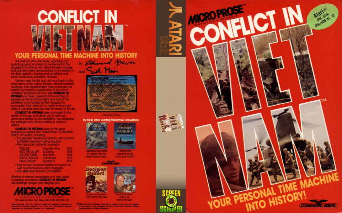 Conflict In Vietnam — box-texture (US)