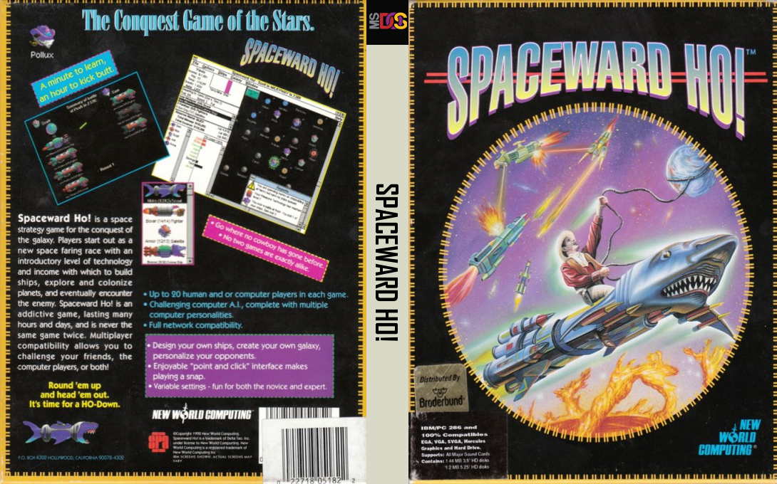 Spaceward Ho! — box-texture (US)