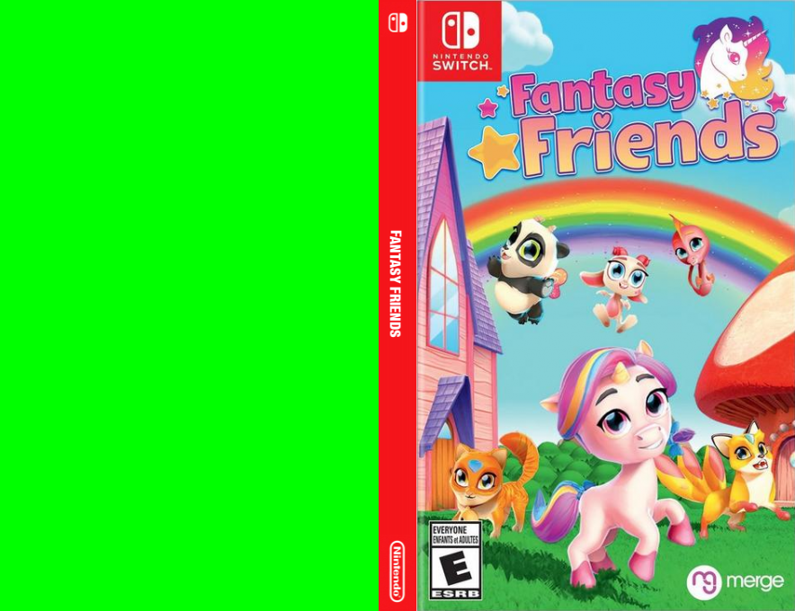 Fantasy Friends — box-texture (US)