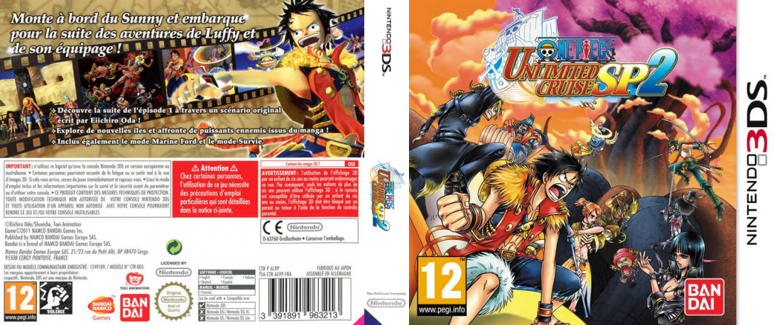 One Piece Unlimited Cruise Sp 2 — box-texture (EU)
