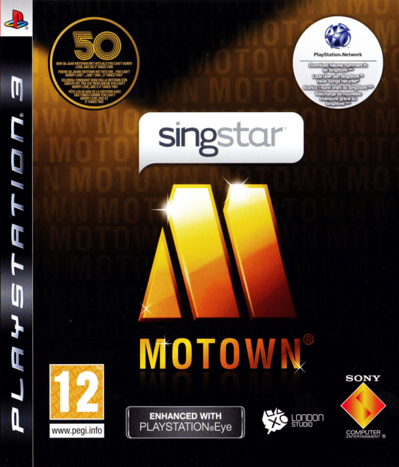 SingStar Motown box art