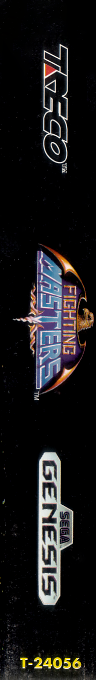 Fighting Masters — box-2D-side (US)