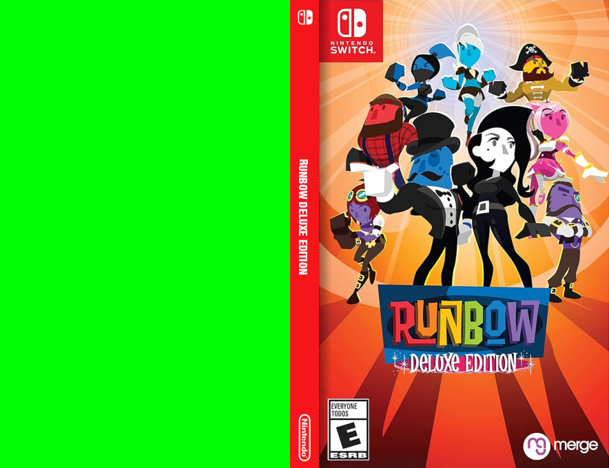 Runbow Deluxe Edition — box-texture (US)