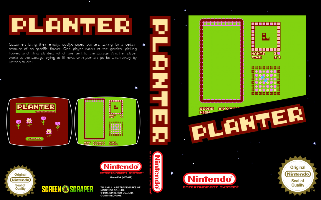 Planter — box-texture (SS)