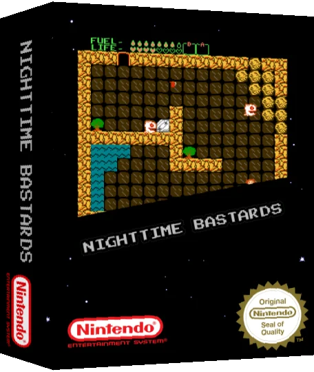 Nighttime Bastards — box-3D (SS)