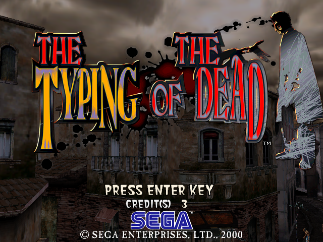Typing Of The Dead, The — sstitle (WOR)