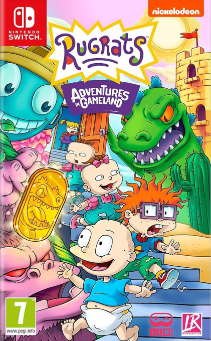 Rugrats - Adventures in Gameland — box-2D (EU)