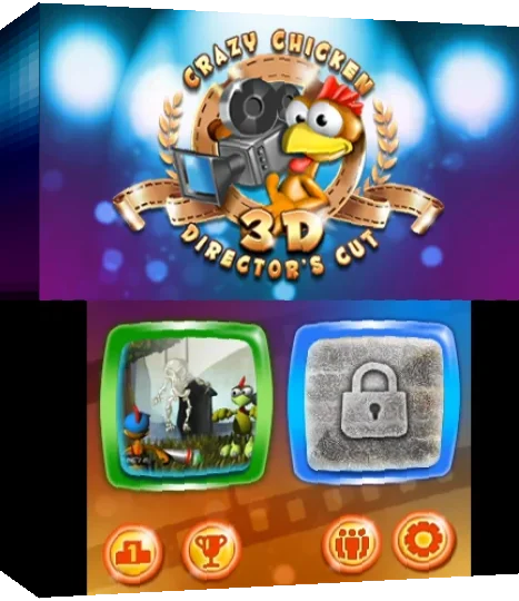 Crazy Chicken - Director's Cut 3D — box-3D (WOR)