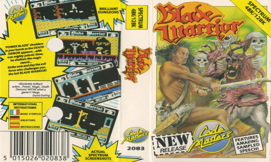 Blade Warrior — box-texture (EU)
