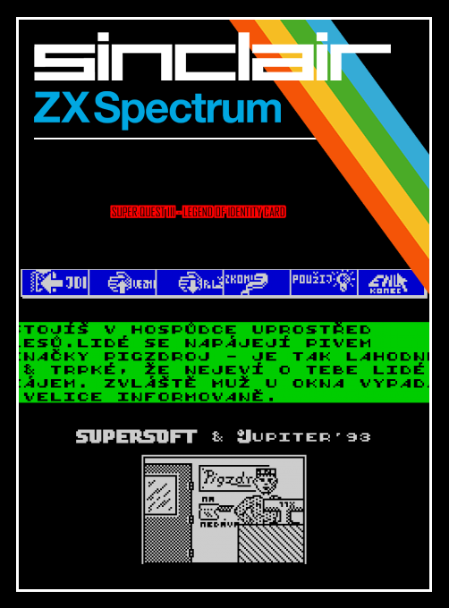 Super Quest III : Legend of Identity Card box art