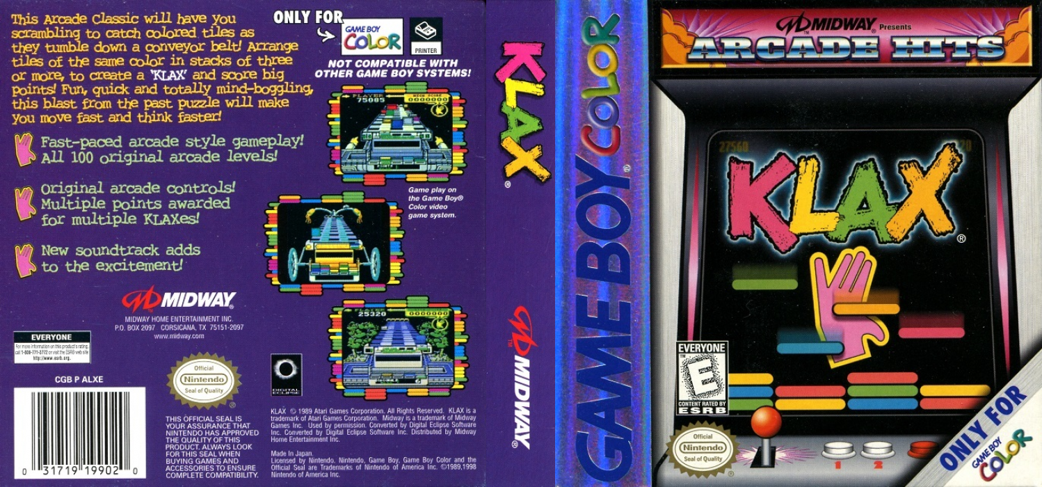 Klax — box-texture (US)