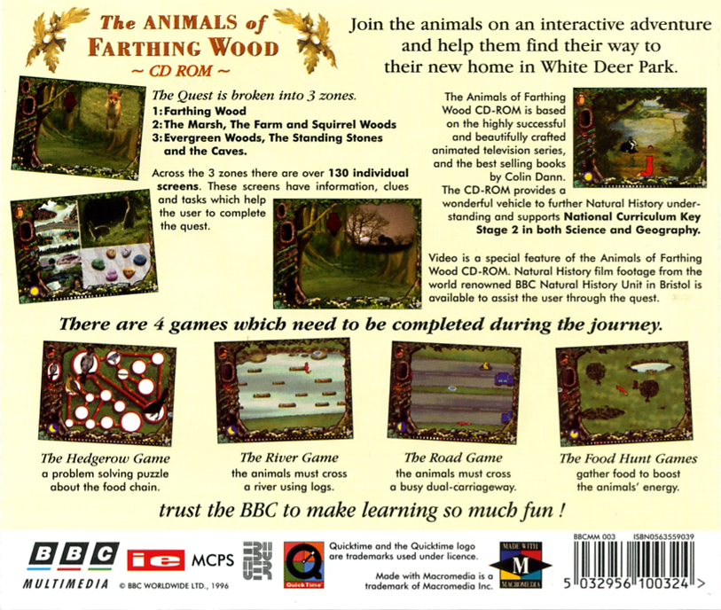 The Animals Of Farthing Wood — box-2D-back (EU)