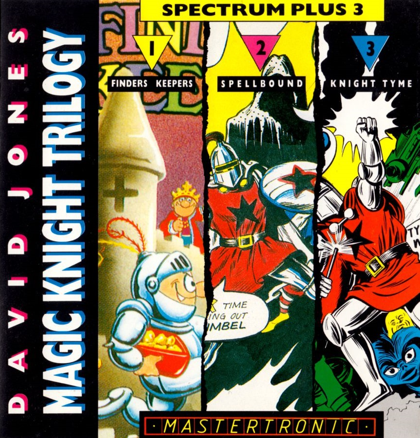 Magic Knight Trilogy - Finders Keepers + Spellbound + Knight Tyme — box-2D (UK)