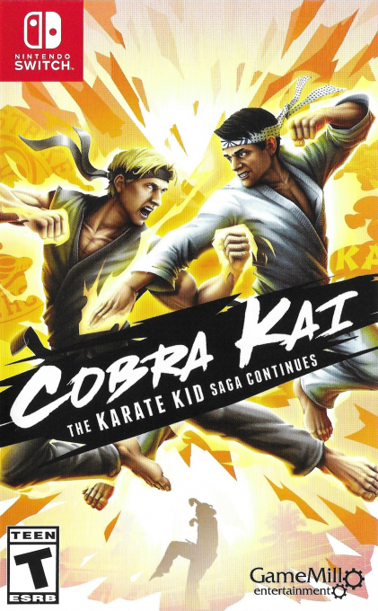 Cobra Kai - The Karate Kid Saga Continues box art