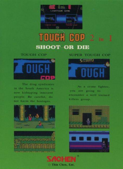 Lightgun Game 2 In 1 - Tough Cop + Super Tough Cop — box-2D-back (TW)